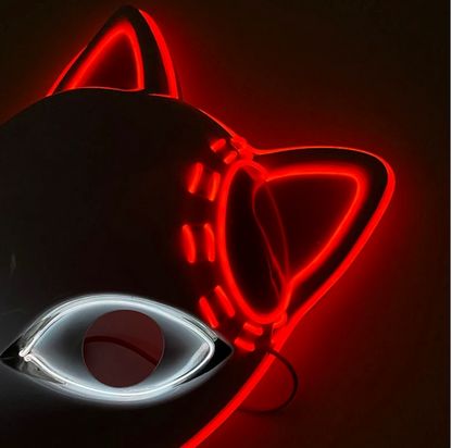 Demon Slayer Led Fox Mask