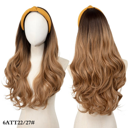 Long Wavy Headband Wig